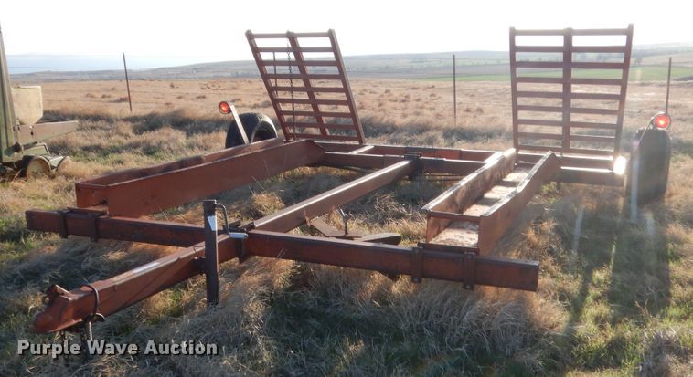 image for item HG9533 Donahue swather trailer