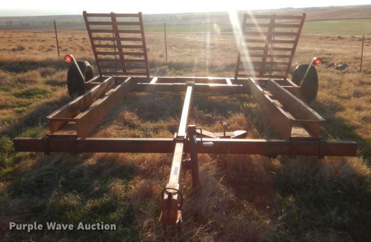 image for item HG9533 Donahue swather trailer