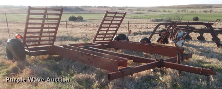 image for item HG9533 Donahue swather trailer