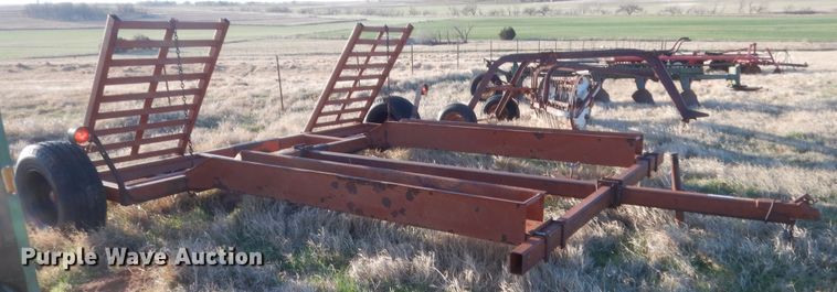 image for item HG9533 Donahue swather trailer