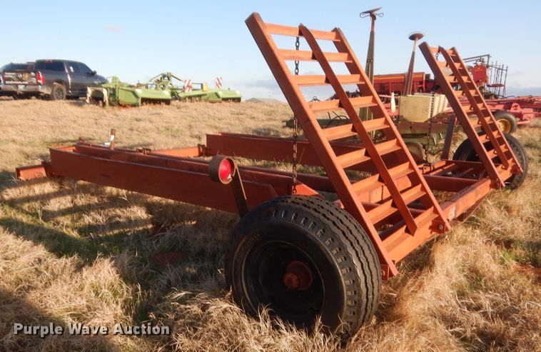 image for item HG9533 Donahue swather trailer