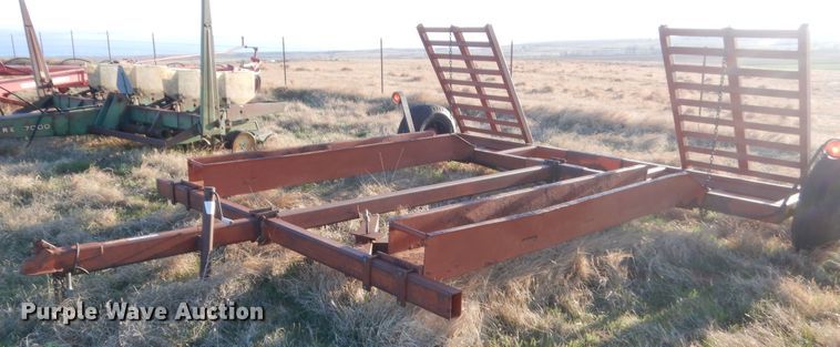 image for item HG9533 Donahue swather trailer