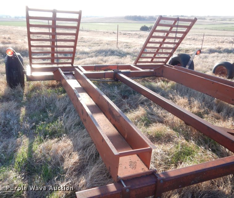 image for item HG9533 Donahue swather trailer