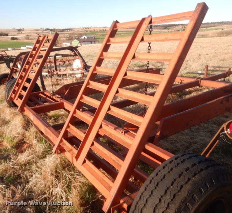 image for item HG9533 Donahue swather trailer