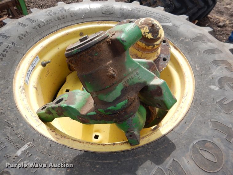 image for item HL9345 (2) Firestone 14.9-24 tires and wheels