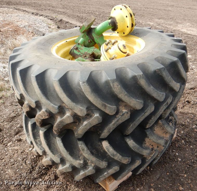 image for item HL9346 (2) Firestone 16.9-26 Tires and Wheels