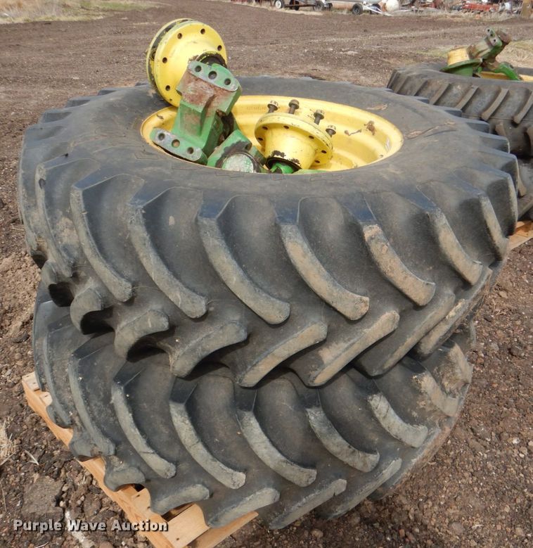 image for item HL9346 (2) Firestone 16.9-26 Tires and Wheels