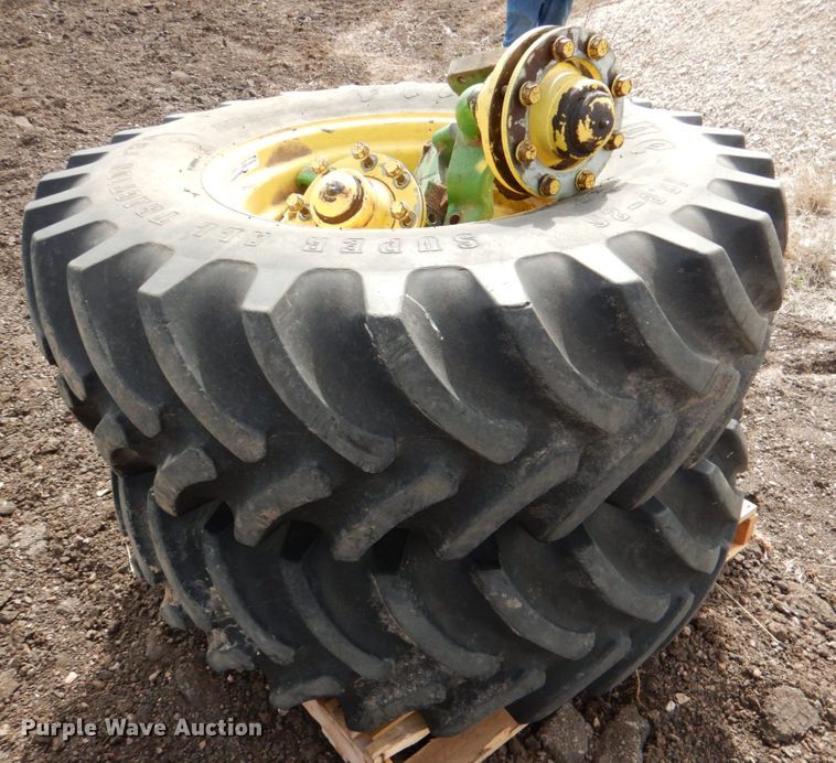 image for item HL9346 (2) Firestone 16.9-26 Tires and Wheels