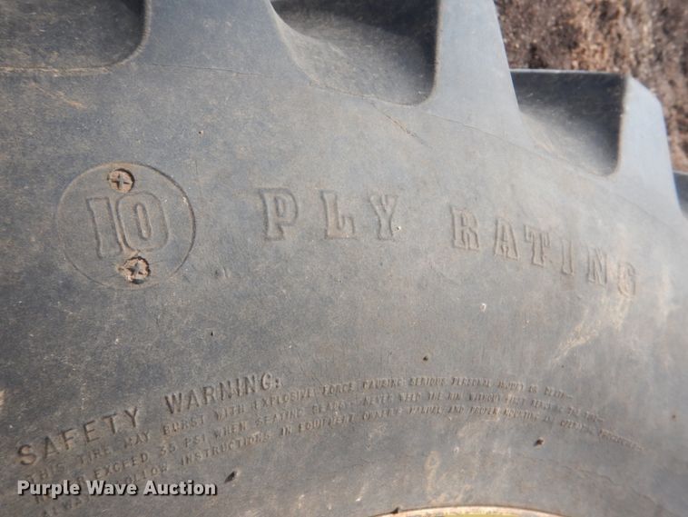 image for item HL9346 (2) Firestone 16.9-26 Tires and Wheels