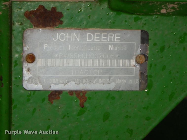 image for item HO9326 1982 John Deere 8560  4WD tractor