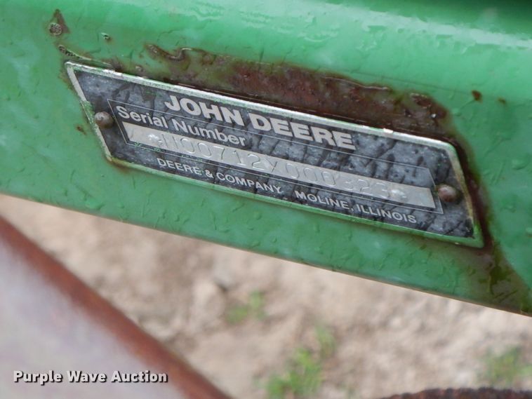 image for item HO9329 John Deere  field cultivator