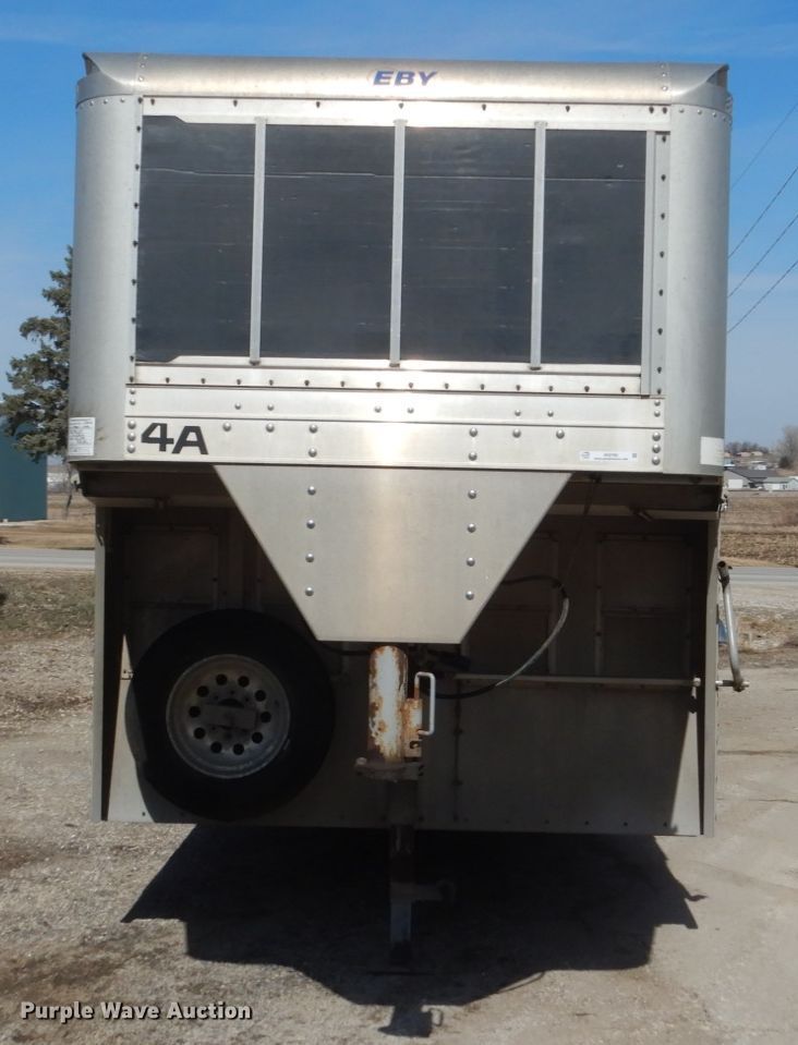 image for item IK9790 2013 Eby Ruffneck  livestock trailer