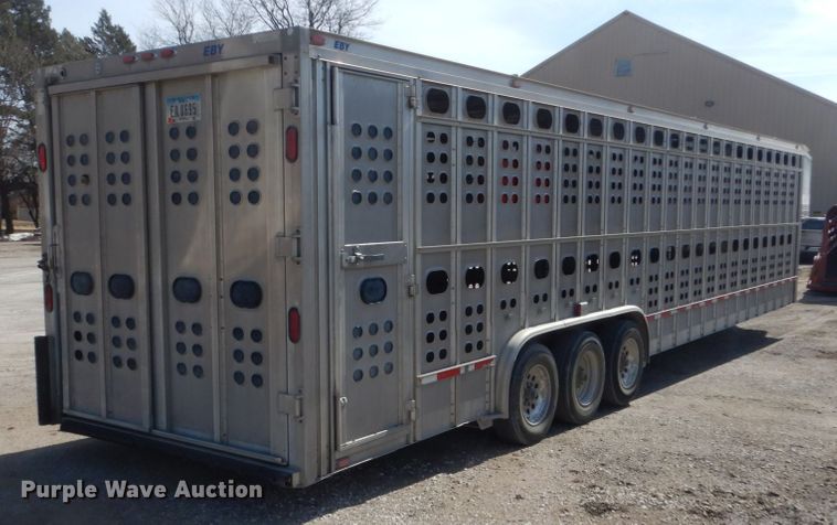 image for item IK9790 2013 Eby Ruffneck  livestock trailer