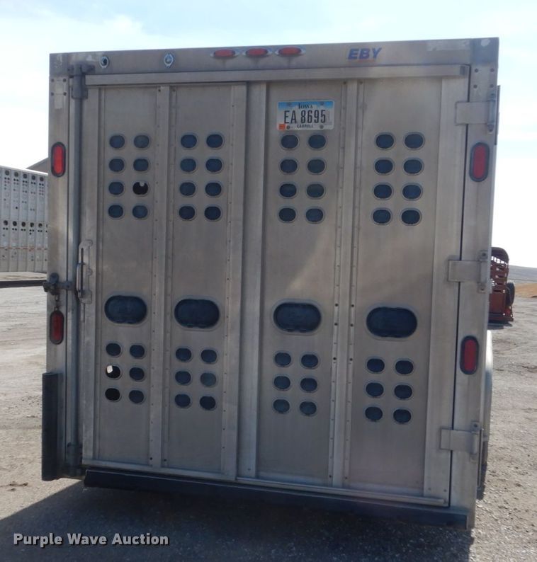 image for item IK9790 2013 Eby Ruffneck  livestock trailer