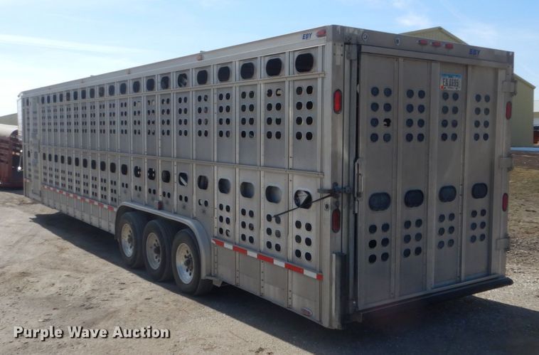 image for item IK9790 2013 Eby Ruffneck  livestock trailer