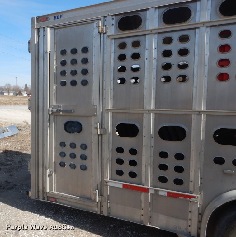 image for item IK9790 2013 Eby Ruffneck  livestock trailer