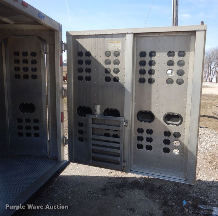 image for item IK9790 2013 Eby Ruffneck  livestock trailer