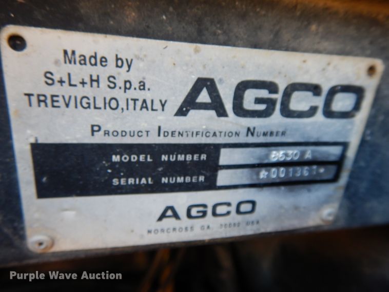 image for item IX9334 1993 AGCO Allis 8630  tractor