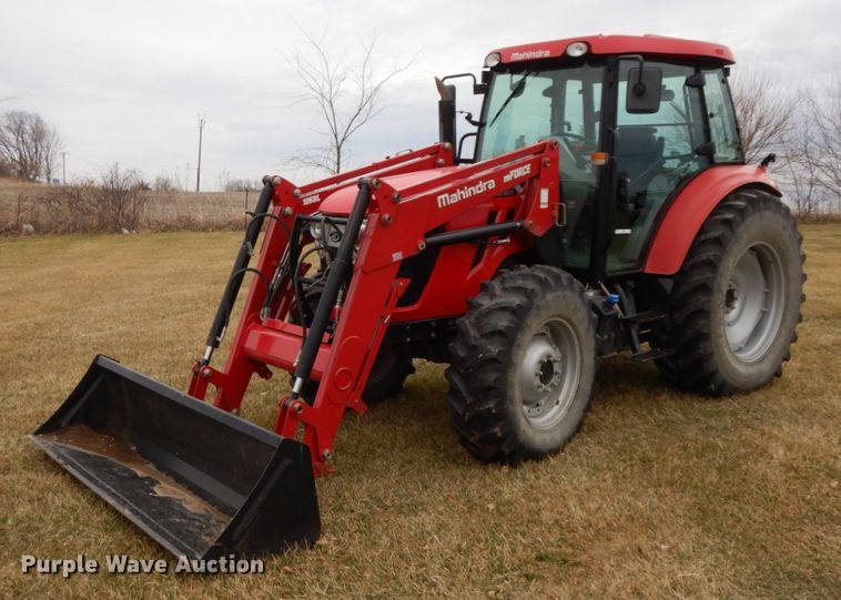 image for item IX9347 2015 Mahindra 105P  MFWD tractor