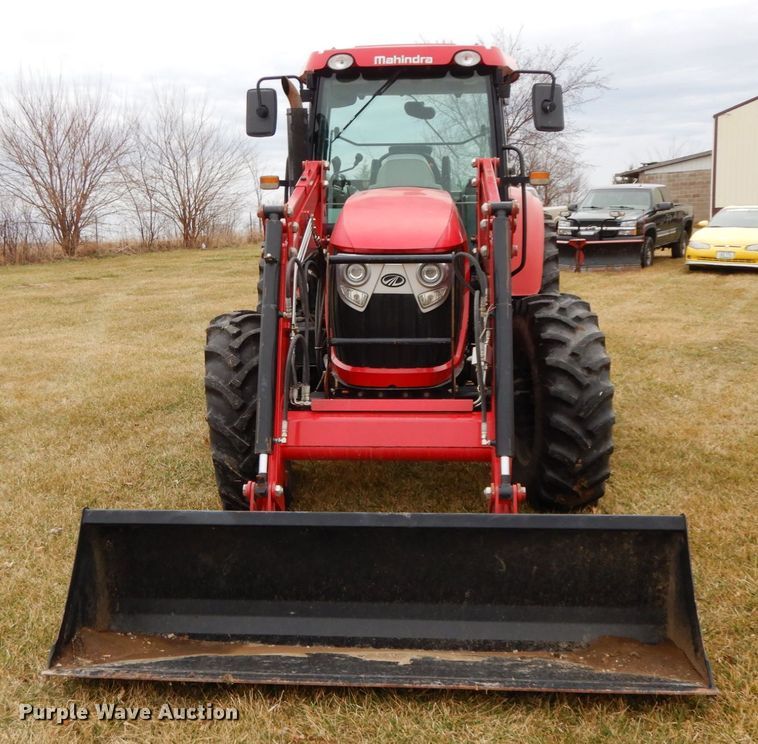 image for item IX9347 2015 Mahindra 105P  MFWD tractor