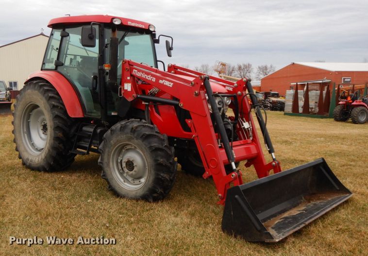 image for item IX9347 2015 Mahindra 105P  MFWD tractor