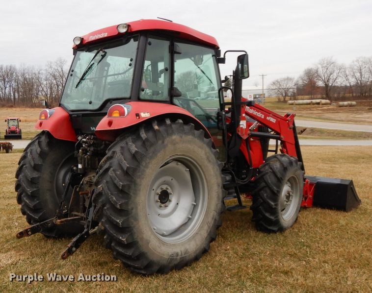 image for item IX9347 2015 Mahindra 105P  MFWD tractor