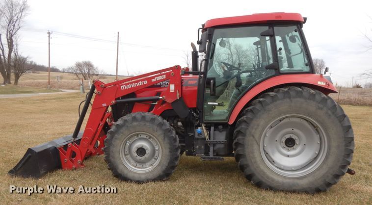 image for item IX9347 2015 Mahindra 105P  MFWD tractor