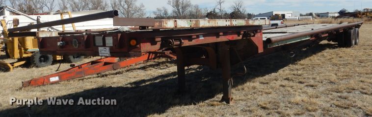 image for item DG4678 1973 Transcraft EDTH 11-240-64  drop deck trailer