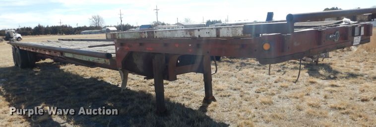 image for item DG4678 1973 Transcraft EDTH 11-240-64  drop deck trailer
