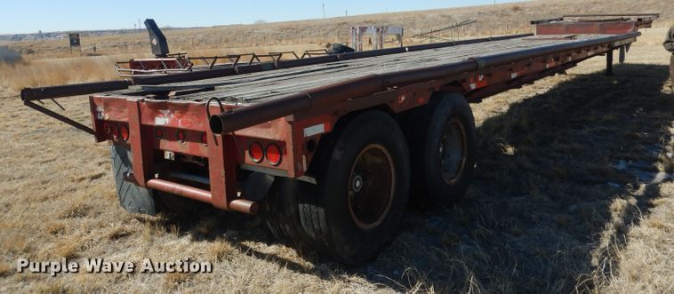 image for item DG4678 1973 Transcraft EDTH 11-240-64  drop deck trailer