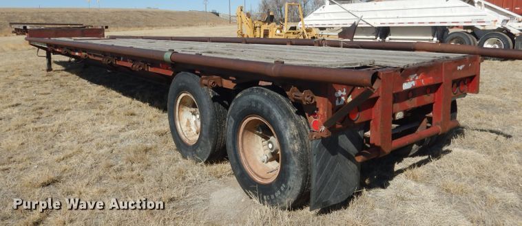 image for item DG4678 1973 Transcraft EDTH 11-240-64  drop deck trailer