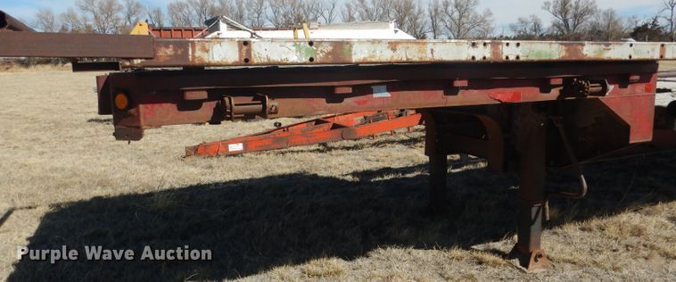 image for item DG4678 1973 Transcraft EDTH 11-240-64  drop deck trailer