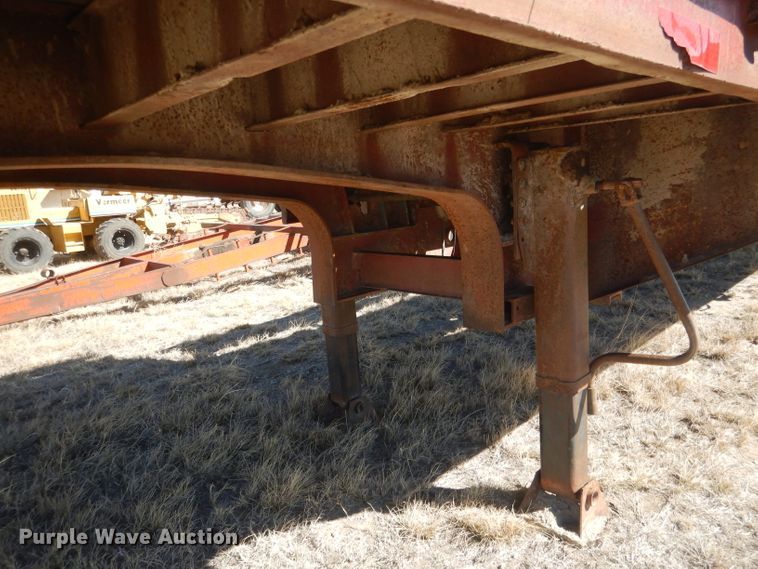 image for item DG4678 1973 Transcraft EDTH 11-240-64  drop deck trailer