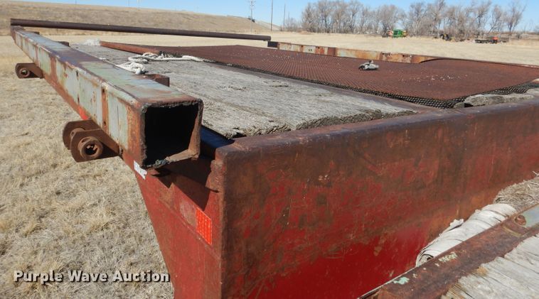 image for item DG4678 1973 Transcraft EDTH 11-240-64  drop deck trailer