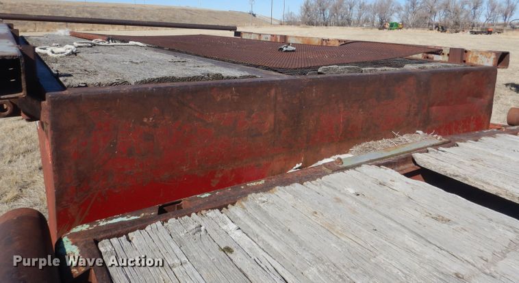 image for item DG4678 1973 Transcraft EDTH 11-240-64  drop deck trailer