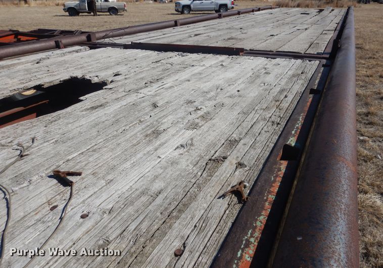 image for item DG4678 1973 Transcraft EDTH 11-240-64  drop deck trailer