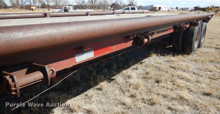 image for item DG4678 1973 Transcraft EDTH 11-240-64  drop deck trailer