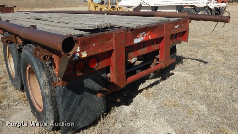 image for item DG4678 1973 Transcraft EDTH 11-240-64  drop deck trailer