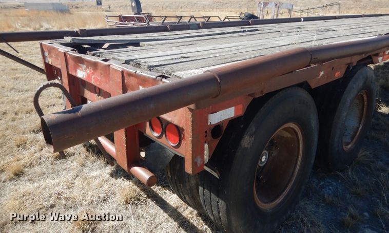 image for item DG4678 1973 Transcraft EDTH 11-240-64  drop deck trailer