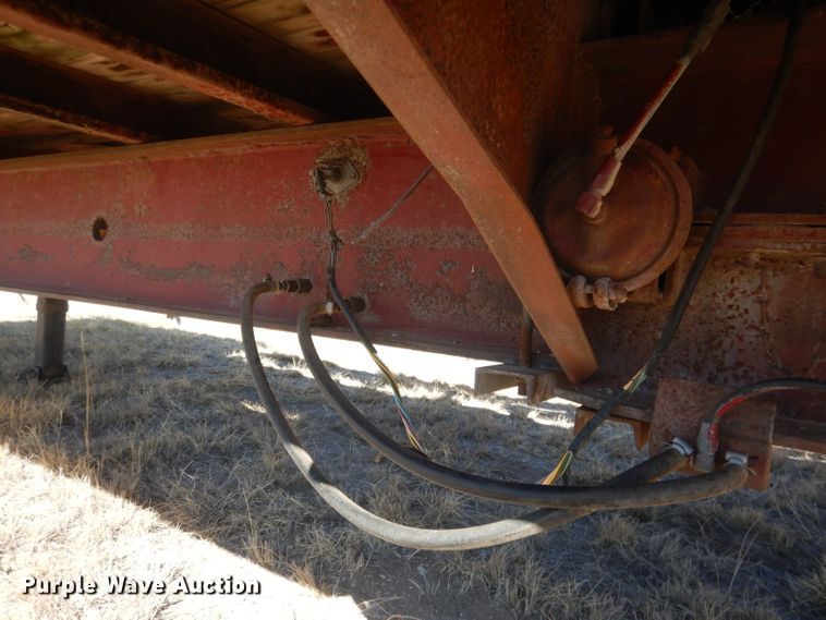 image for item DG4678 1973 Transcraft EDTH 11-240-64  drop deck trailer