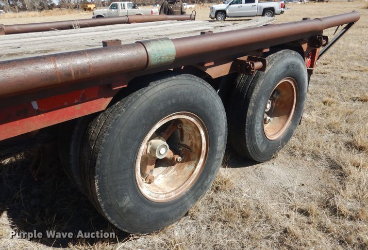 image for item DG4678 1973 Transcraft EDTH 11-240-64  drop deck trailer