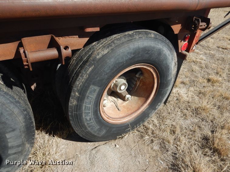 image for item DG4678 1973 Transcraft EDTH 11-240-64  drop deck trailer