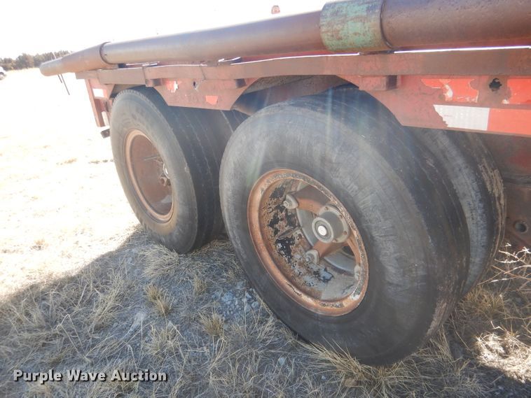 image for item DG4678 1973 Transcraft EDTH 11-240-64  drop deck trailer