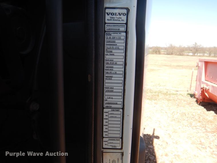 image for item DH5458 2000 Volvo VNM  semi truck