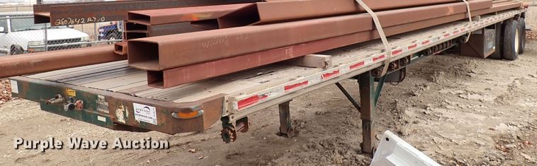 image for item DJ0078 1991 Utility FS2CHAE287 flatbed trailer