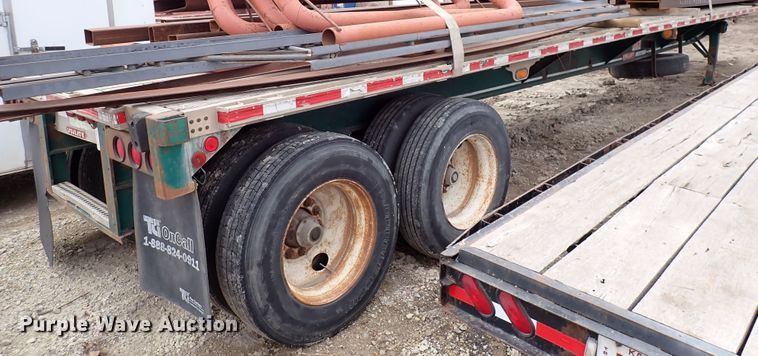 image for item DJ0078 1991 Utility FS2CHAE287 flatbed trailer