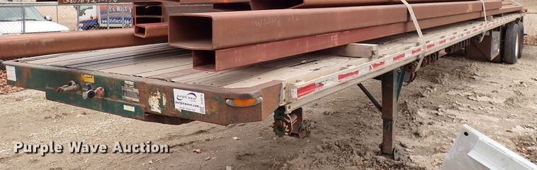 image for item DJ0078 1991 Utility FS2CHAE287 flatbed trailer