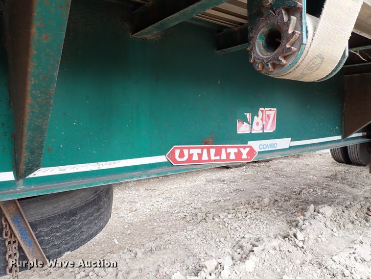 image for item DJ0078 1991 Utility FS2CHAE287 flatbed trailer