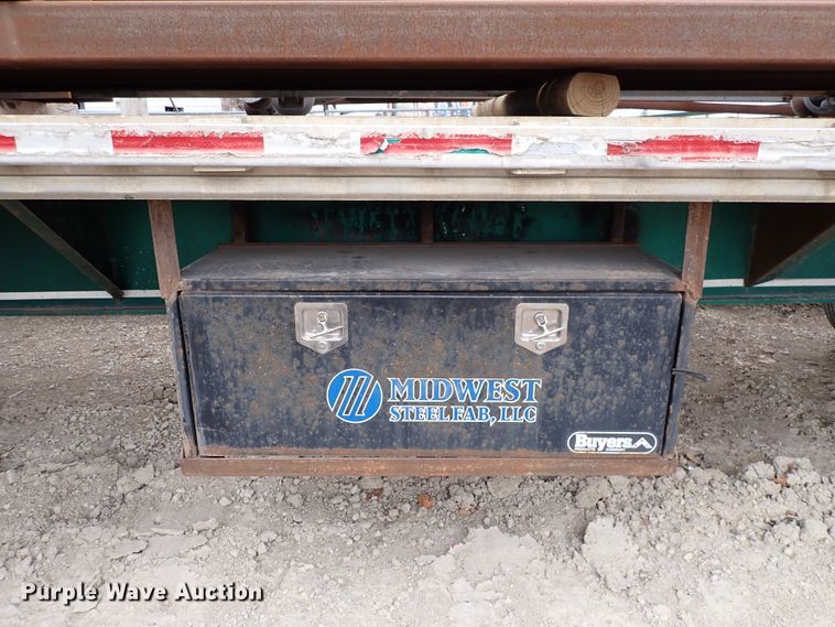 image for item DJ0078 1991 Utility FS2CHAE287 flatbed trailer