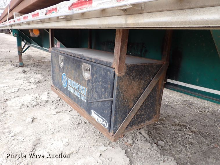 image for item DJ0078 1991 Utility FS2CHAE287 flatbed trailer